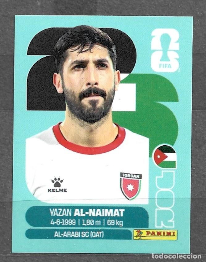 Cromos de f&uacute;tbol: Mundial 2016 - Yazan Al-Naimat - N&ordm; 16 - Jordania