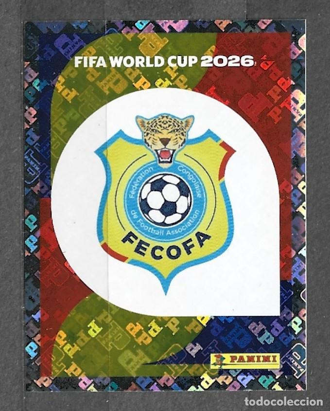 Cromos de f&uacute;tbol: Mundial 2016 - Logo/Escudo - N&ordm; 1 - Congo DR