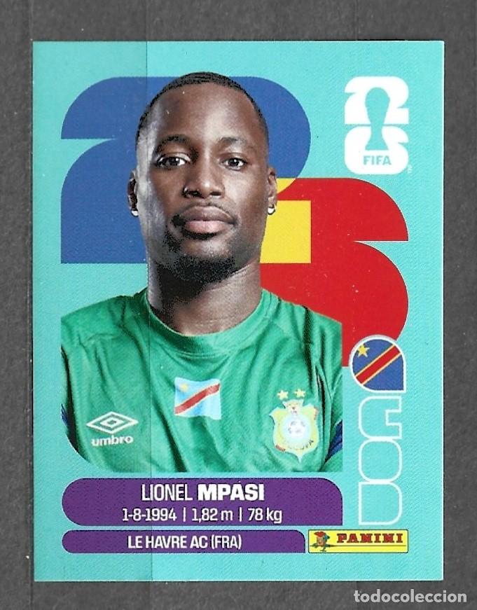 Cromos de f&uacute;tbol: Mundial 2016 - Lionel Mpasi - N&ordm; 2 - Congo DR