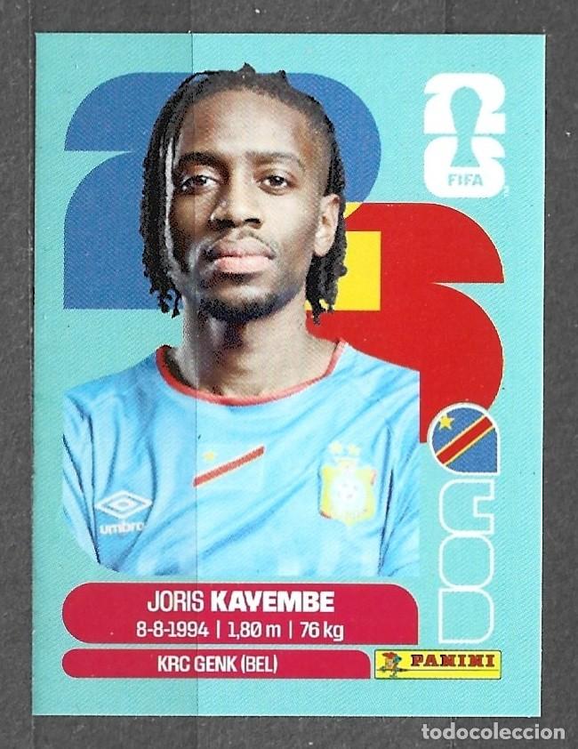 Cromos de f&uacute;tbol: Mundial 2016 - Joris Kayembe - N&ordm; 7 - Congo DR