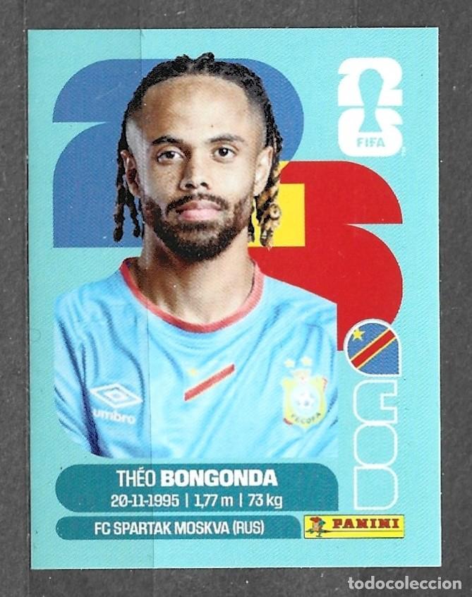 Cromos de f&uacute;tbol: Mundial 2016 - Th&eacute;o Bongonda - N&ordm; 14 - Congo DR