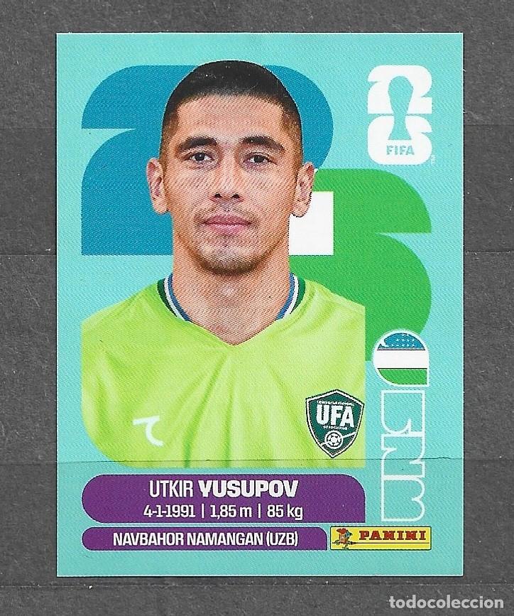 Cromos de f&uacute;tbol: Mundial 2016 - Utkir Yusupov - N&ordm; 2 - Uzbekistan