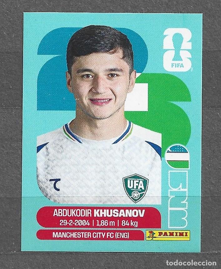 Cromos de f&uacute;tbol: Mundial 2016 - Abdukodir Khusanov - N&ordm; 9 - Uzbekistan