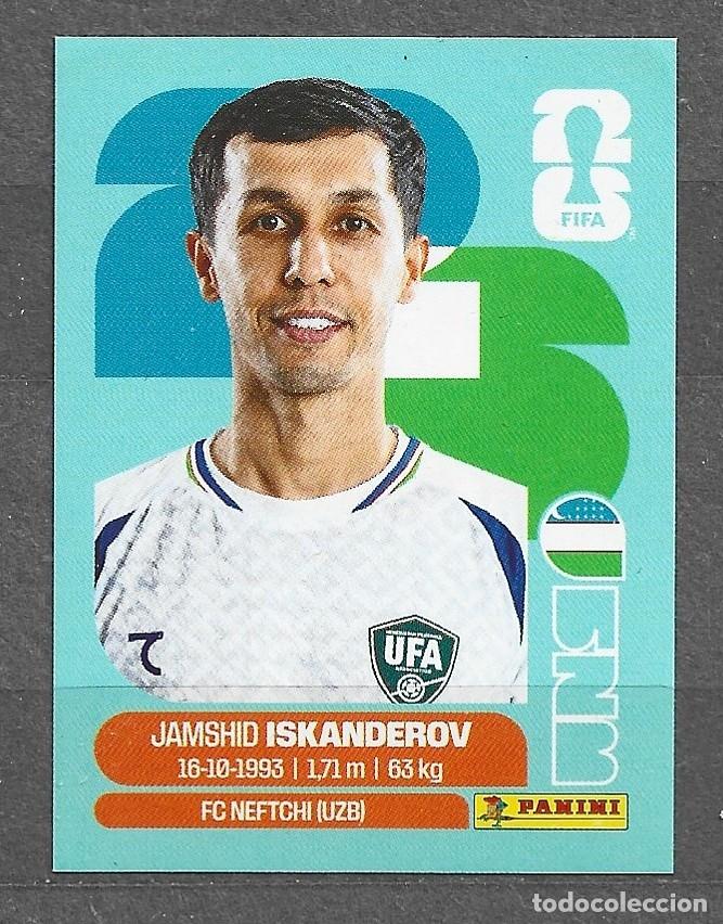 Cromos de f&uacute;tbol: Mundial 2016 - Jamshid Iskanderov - N&ordm; 12 - Uzbekistan