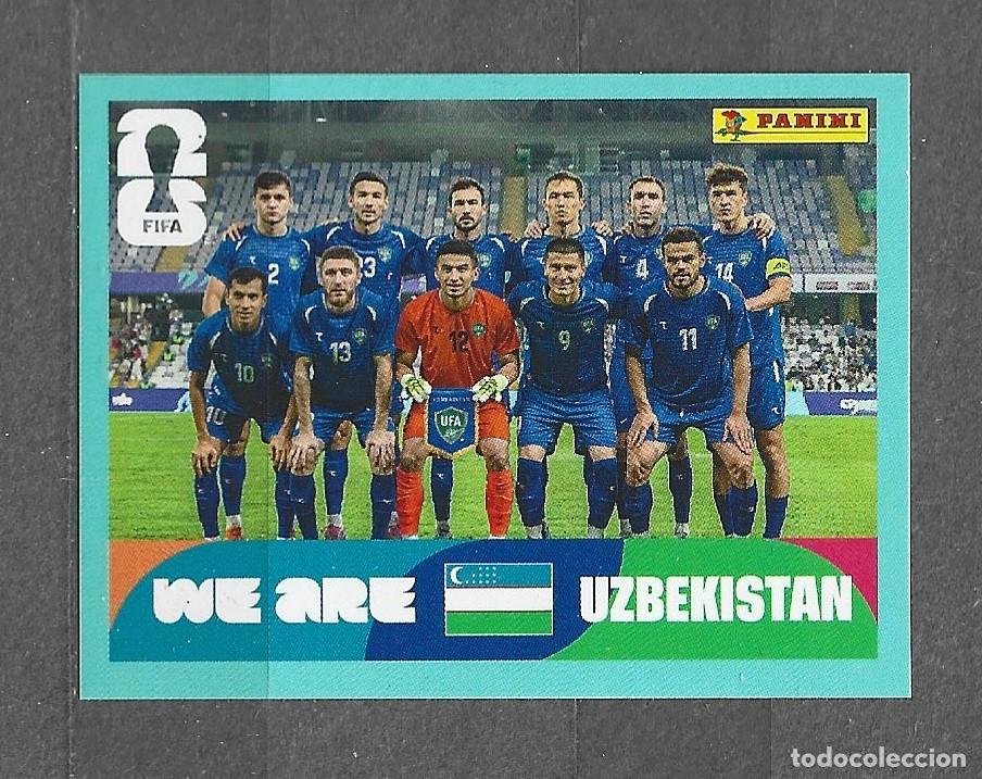 Cromos de f&uacute;tbol: Mundial 2016 - Equipo - N&ordm; 13 - Uzbekistan