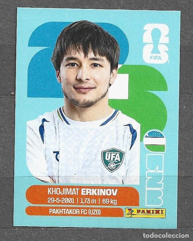Cromos de f&uacute;tbol: Mundial 2016 - Khojimat Erkinov - N&ordm; 15 - Uzbekistan