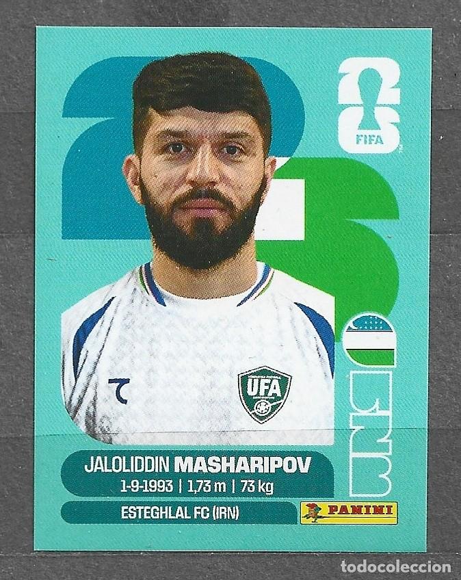 Cromos de f&uacute;tbol: Mundial 2016 - Jaloliddin Masharipov - N&ordm; 18 - Uzbekistan