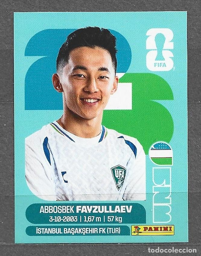 Cromos de f&uacute;tbol: Mundial 2016 - Abbosbek Fayzullaev- N&ordm; 20 - Uzbekistan
