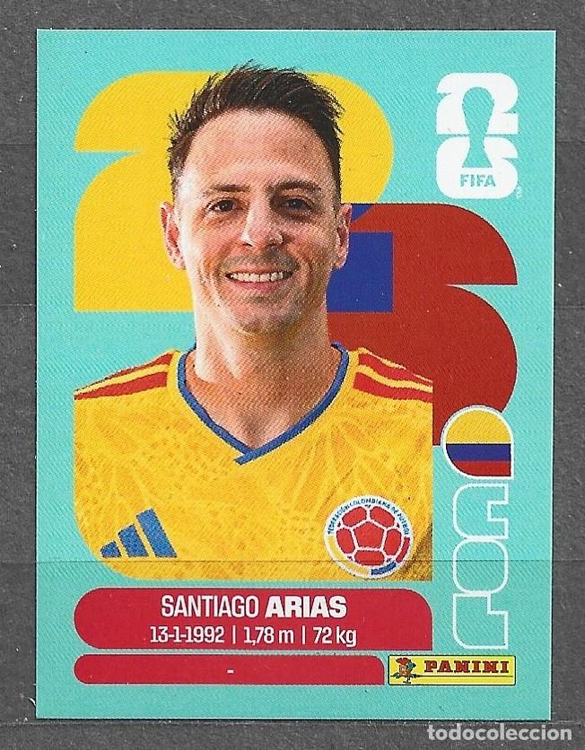 Cromos de f&uacute;tbol: Mundial 2016 - Santiago Arias - N&ordm; 6 - Colombia
