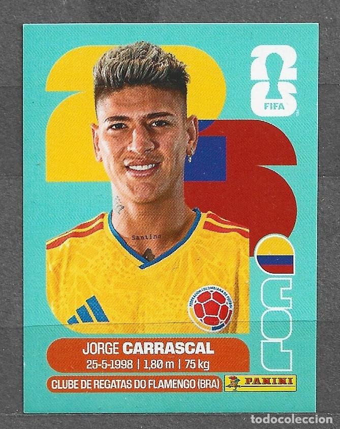 Cromos de f&uacute;tbol: Mundial 2016 - Jorge Carrascal - N&ordm; 16 - Colombia