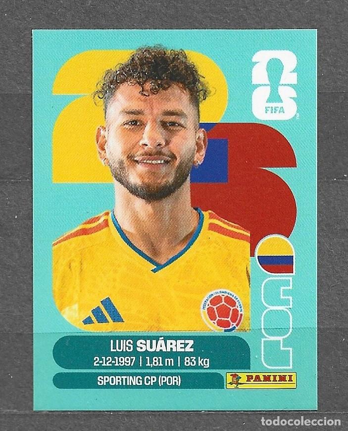 Cromos de f&uacute;tbol: Mundial 2016 - Luis Su&aacute;rez - N&ordm; 19 - Colombia