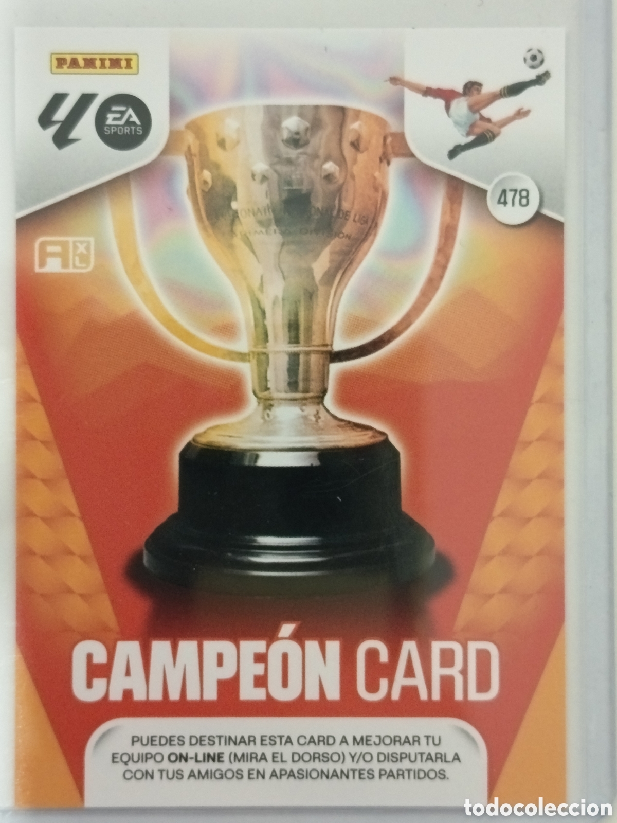 Cromos de f&uacute;tbol: 478 Campe&oacute;n Card Adrenalyn XL 2025-2026