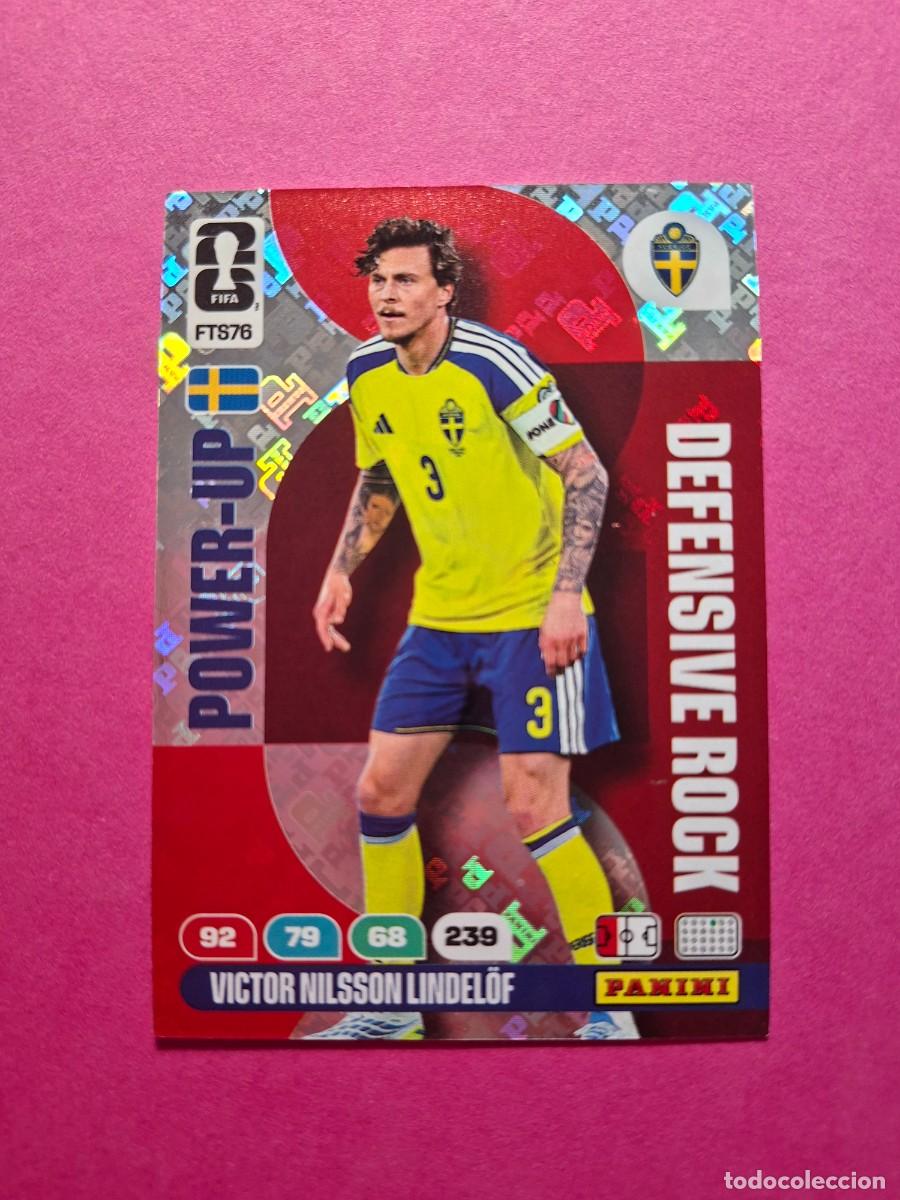 Cromos de f&uacute;tbol: FTS76 LINDELOF SUECIA SWEDEN DEFENSIVE ROCK UPDATE PANINI ADRENALYN FIFA WORLD CUP 26 MUNDIAL 2026