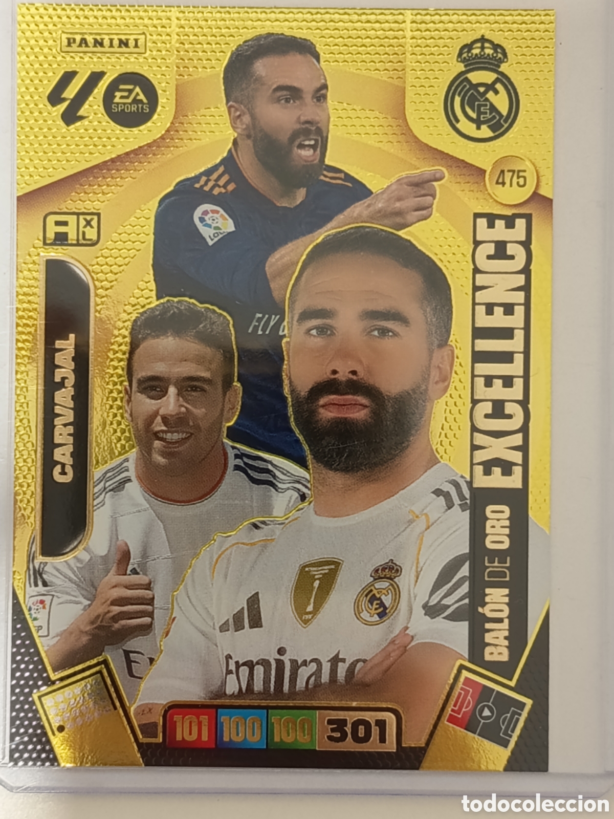 Cromos de f&uacute;tbol: 475 Card Excellence Carvajal adrenalyn xl 2025-2026