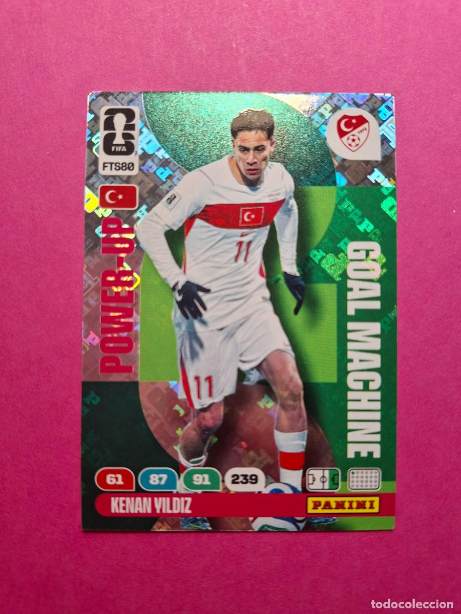 Cromos de f&uacute;tbol: FTS80 KENAN YILDIZ TURQUIA GOAL MACHINE UPDATE PANINI ADRENALYN FIFA WORLD CUP 26 MUNDIAL 2026