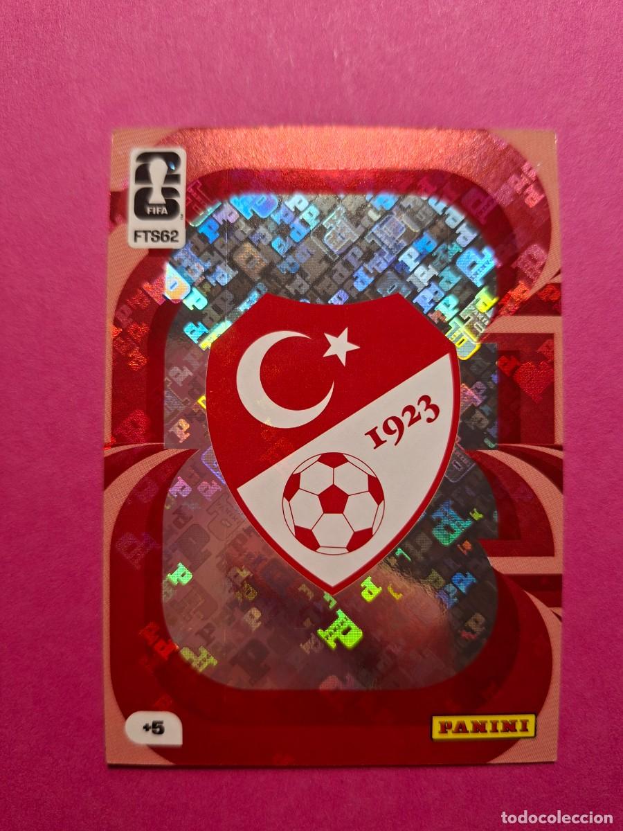 Cromos de f&uacute;tbol: FTS62 ESCUDO TEAM LOGO TURQUIA UPDATE PANINI ADRENALYN FIFA WORLD CUP 26 MUNDIAL 2026