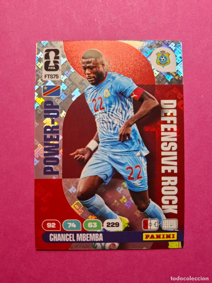 Cromos de f&uacute;tbol: FTS75 CHANCEL MBEMBA CONGO DEFENSIVE ROCK UPDATE PANINI ADRENALYN FIFA WORLD CUP 26 MUNDIAL 2026