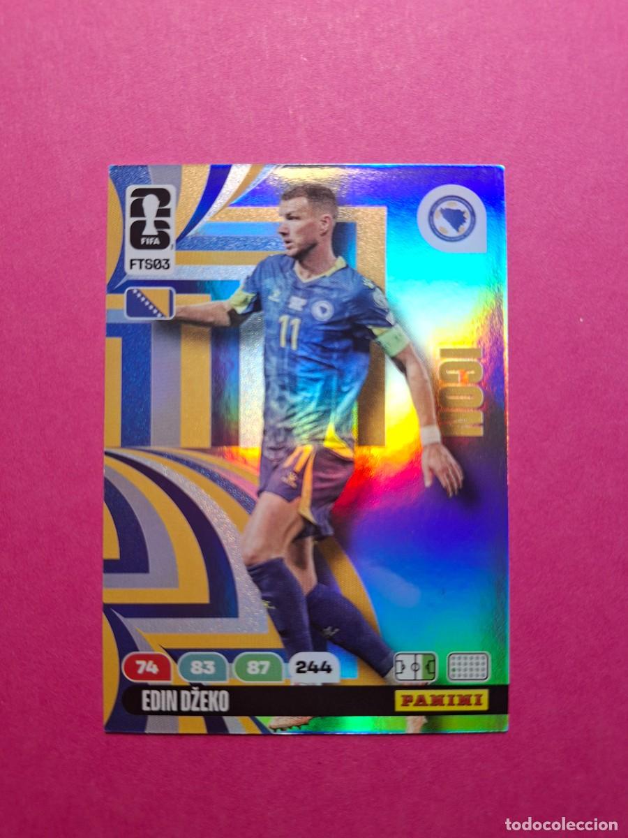Cromos de f&uacute;tbol: FTS03 EDIN DZEKO ICON BOSNIA HERZEGOBINA UPDATE PANINI ADRENALYN FIFA WORLD CUP 26 MUNDIAL 2026