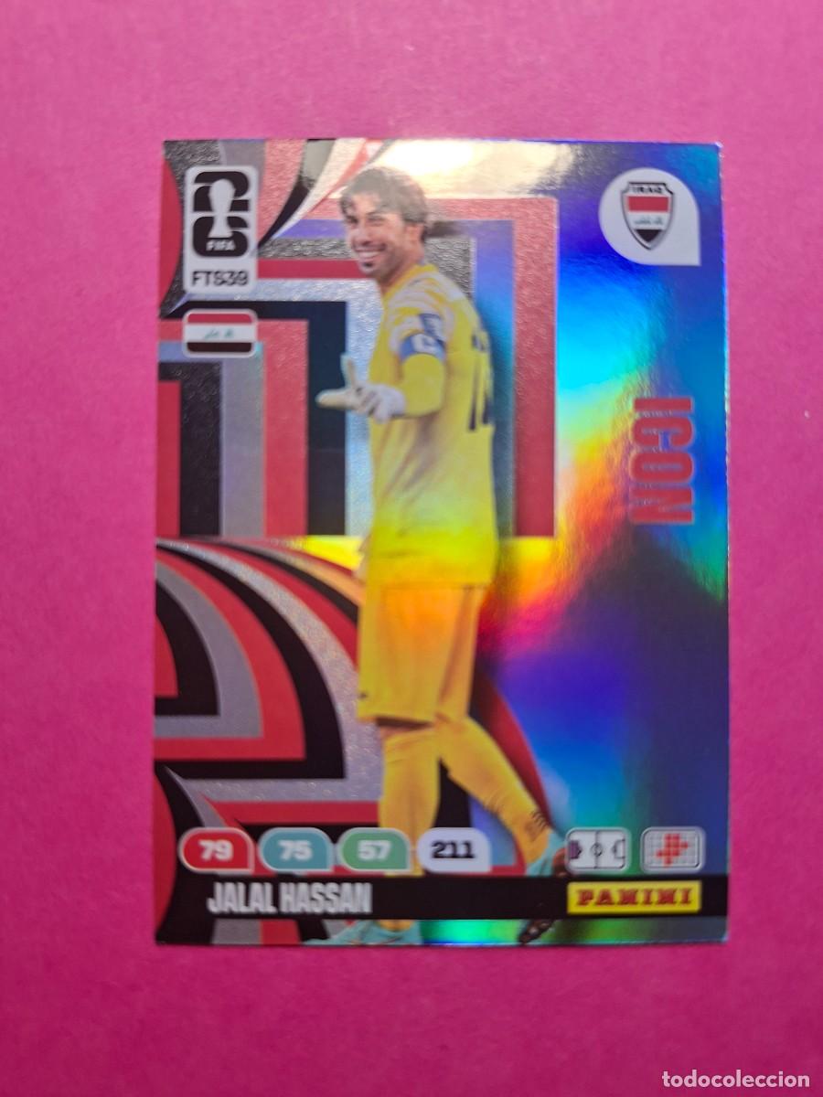 Cromos de f&uacute;tbol: FTS39 JALAL HASSAN IRAQ IRAK ICON UPDATE PANINI ADRENALYN FIFA WORLD CUP 26 MUNDIAL 2026
