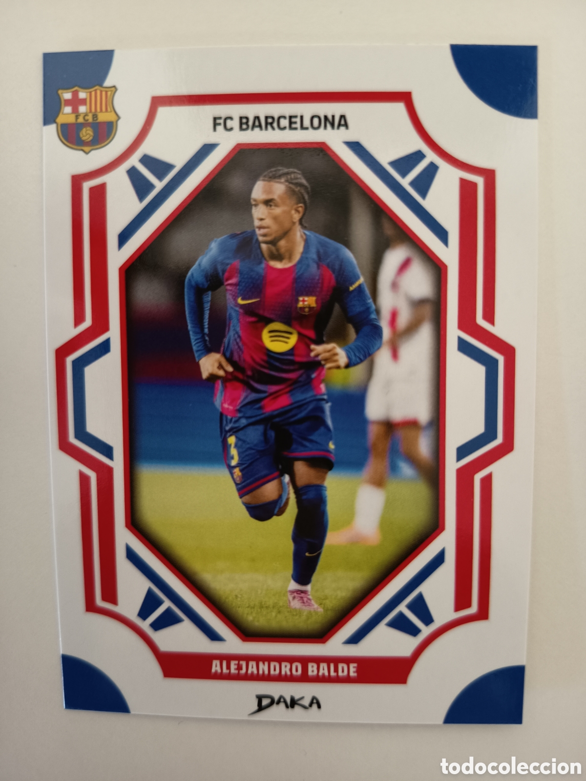 Cromos de f&uacute;tbol: Alejandro Balde Daka Barcelona 2025-2026