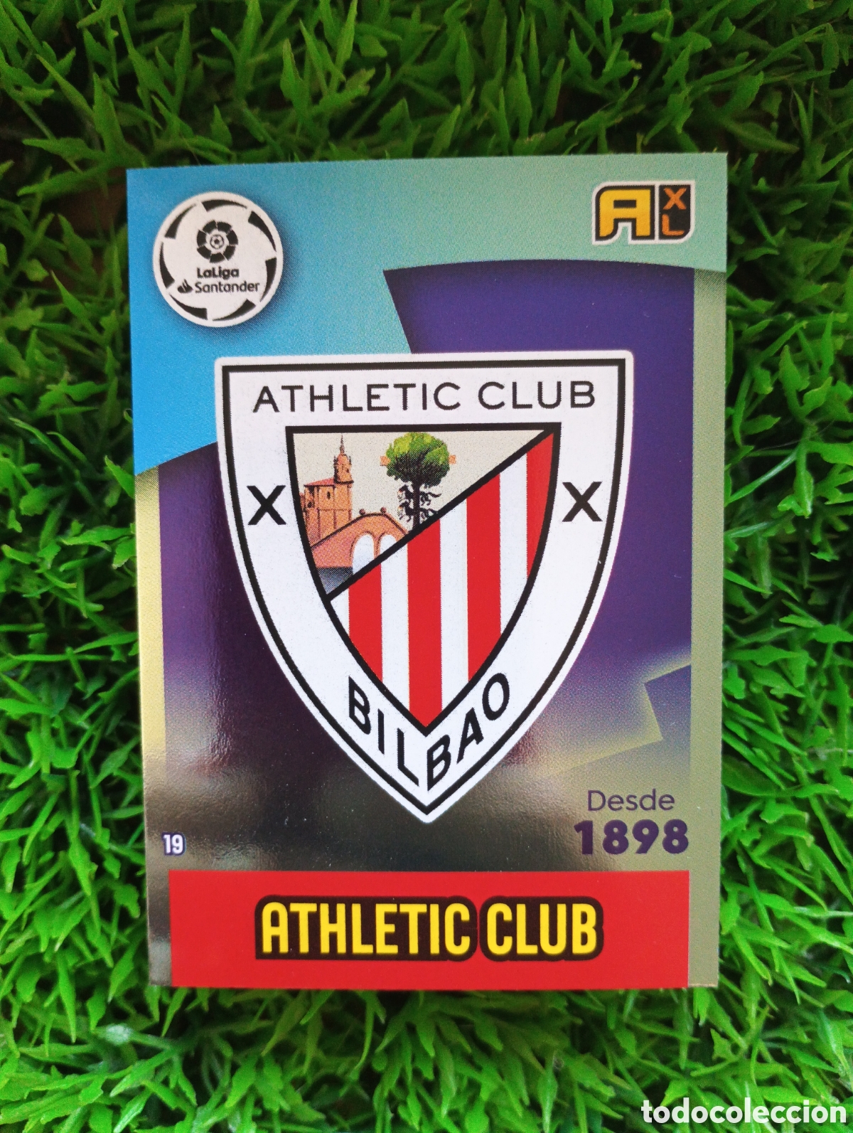 Cromos de Futebol: Escudo Athletic Bilbao Adrenalyn 20-21 # 19