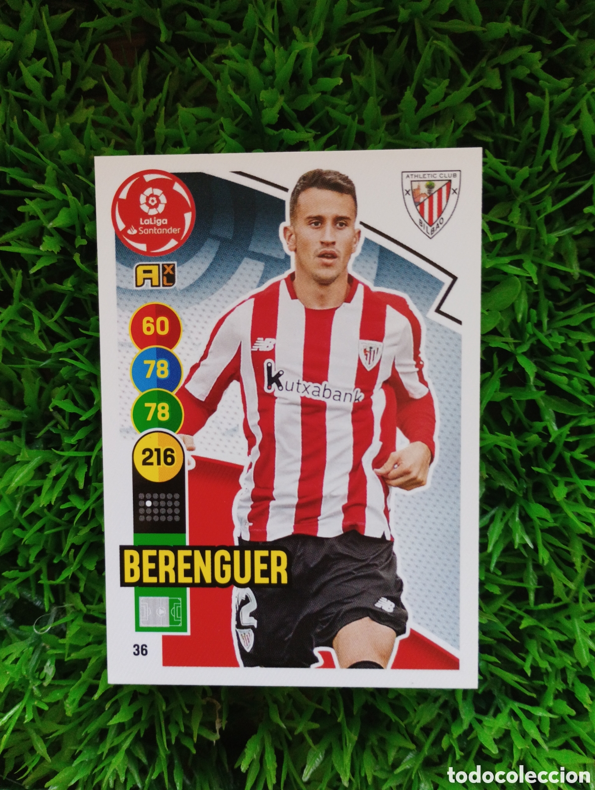 Cromos de Futebol: Berenguer Athletic Bilbao Adrenalyn 20-21 # 36