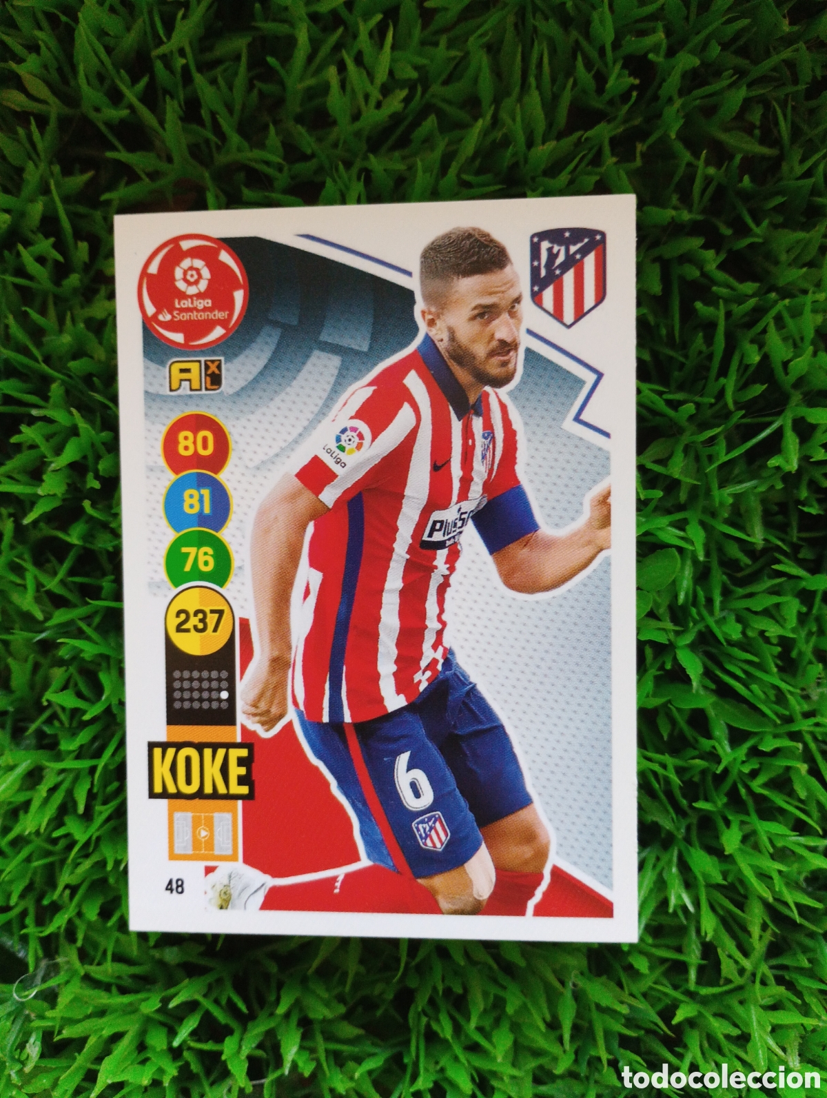 Cromos de Futebol: Koke Atletico De Madrid Adrenalyn 20-21 # 48