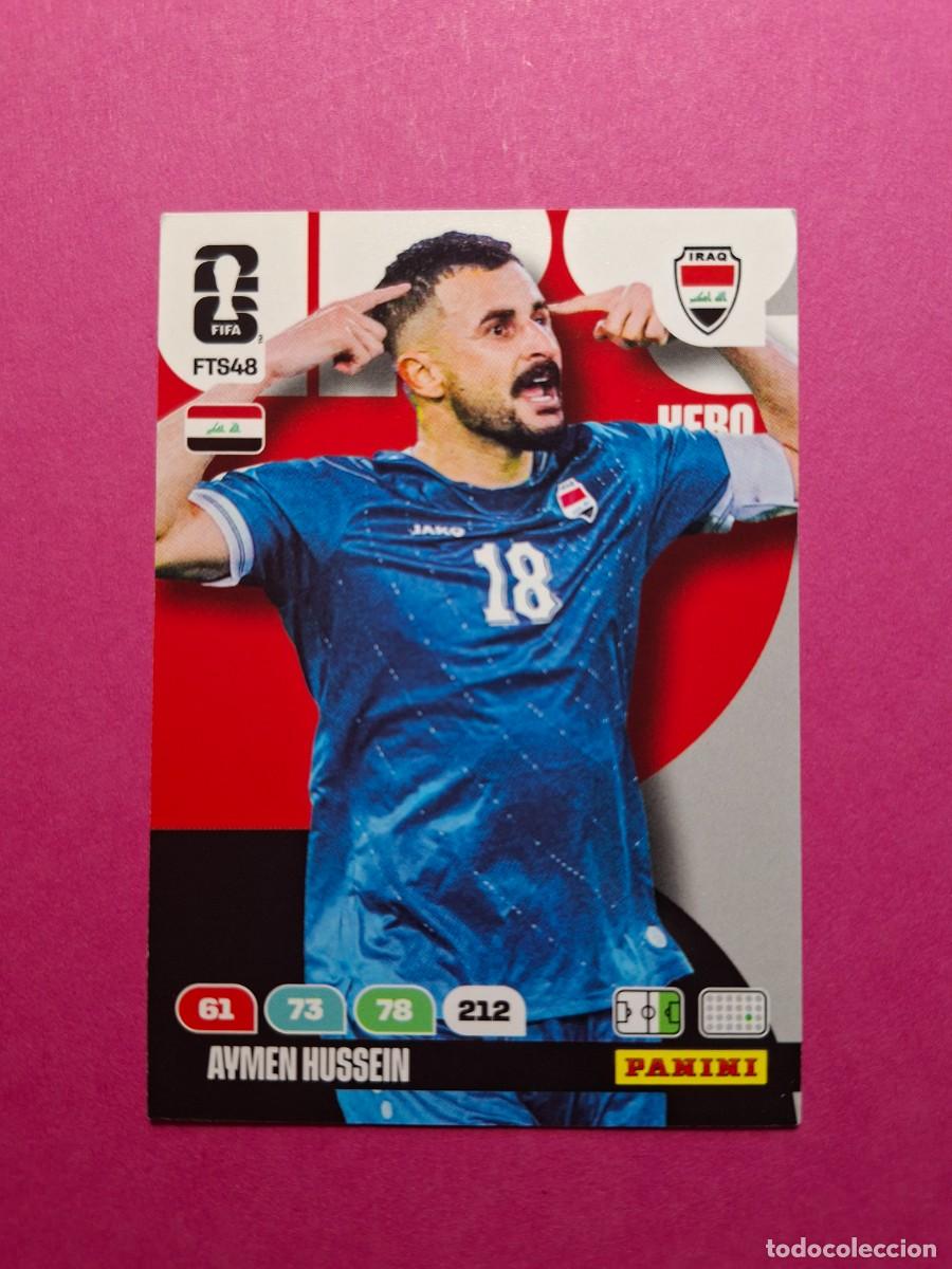 Cromos de Futebol: FTS48 AYMEN HUSSEIN IRAQ IRAK UPDATE PANINI ADRENALYN FIFA WORLD CUP 26 MUNDIAL 2026