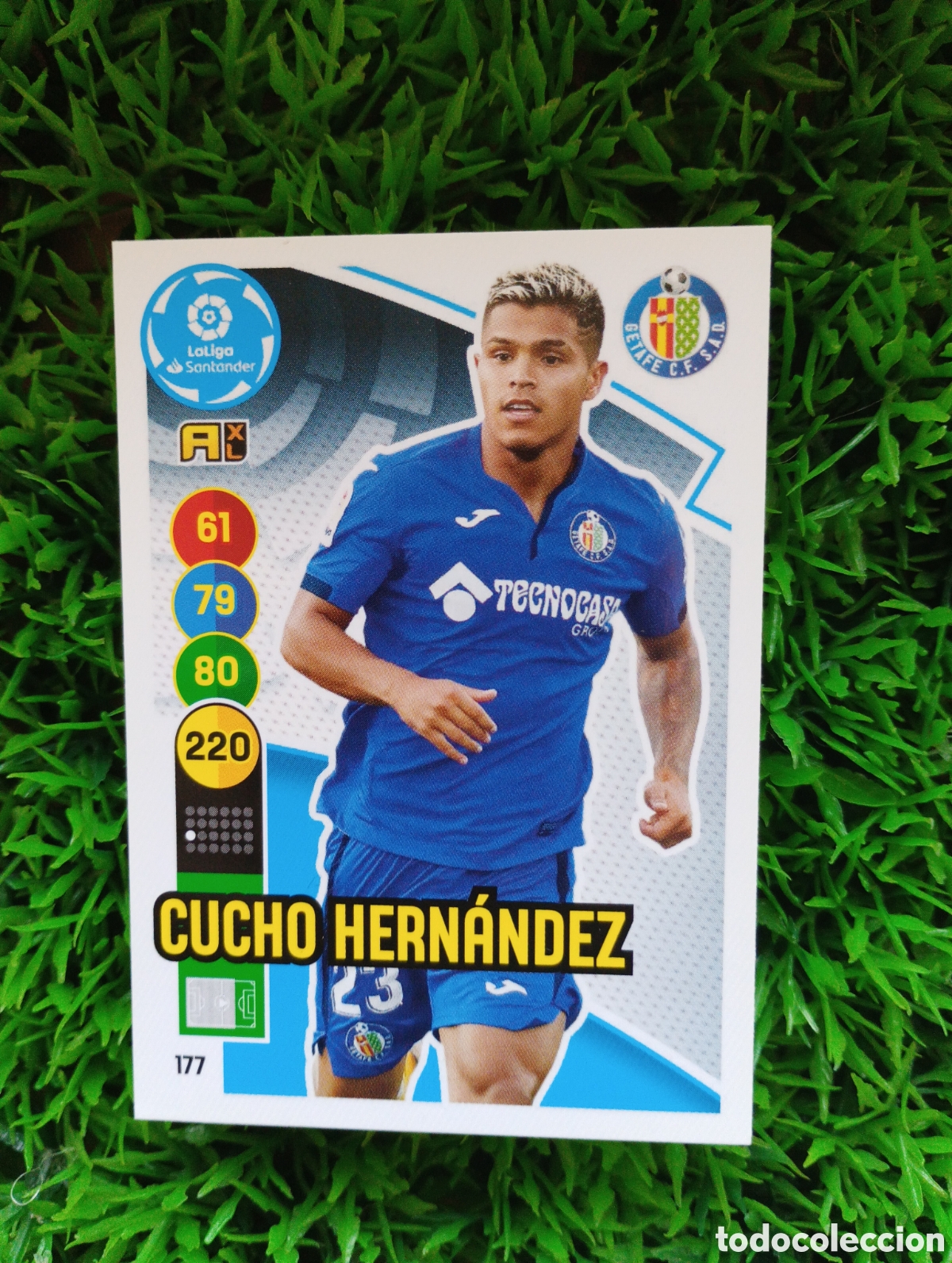 Cromos de f&uacute;tbol: Cucho Hernandez Getafe Adrenalyn 20-21 # 177