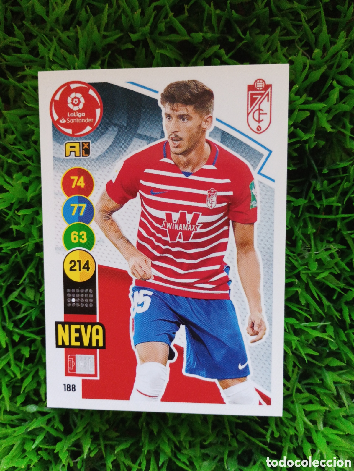 Cromos de f&uacute;tbol: Neva Granada Adrenalyn 20-21 # 188