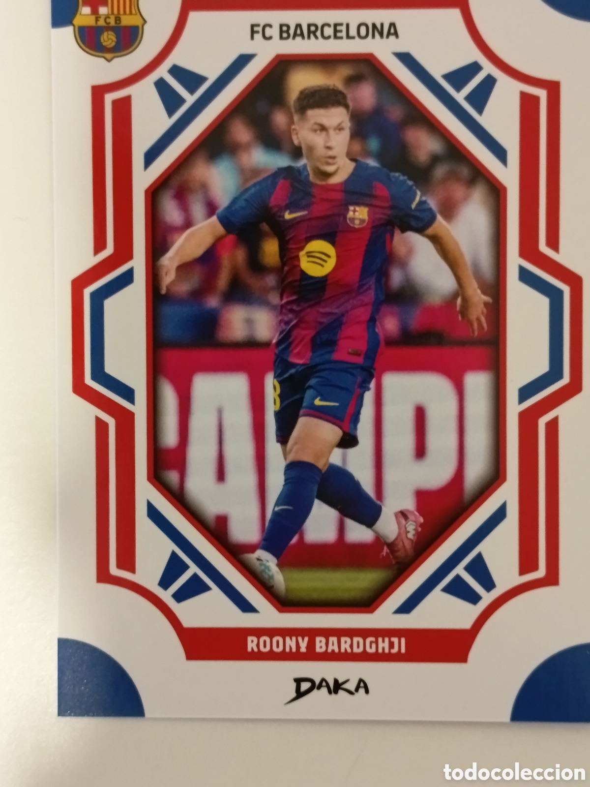Cromos de f&uacute;tbol: Ronny Bardghji Daka Barcelona 2025-2026