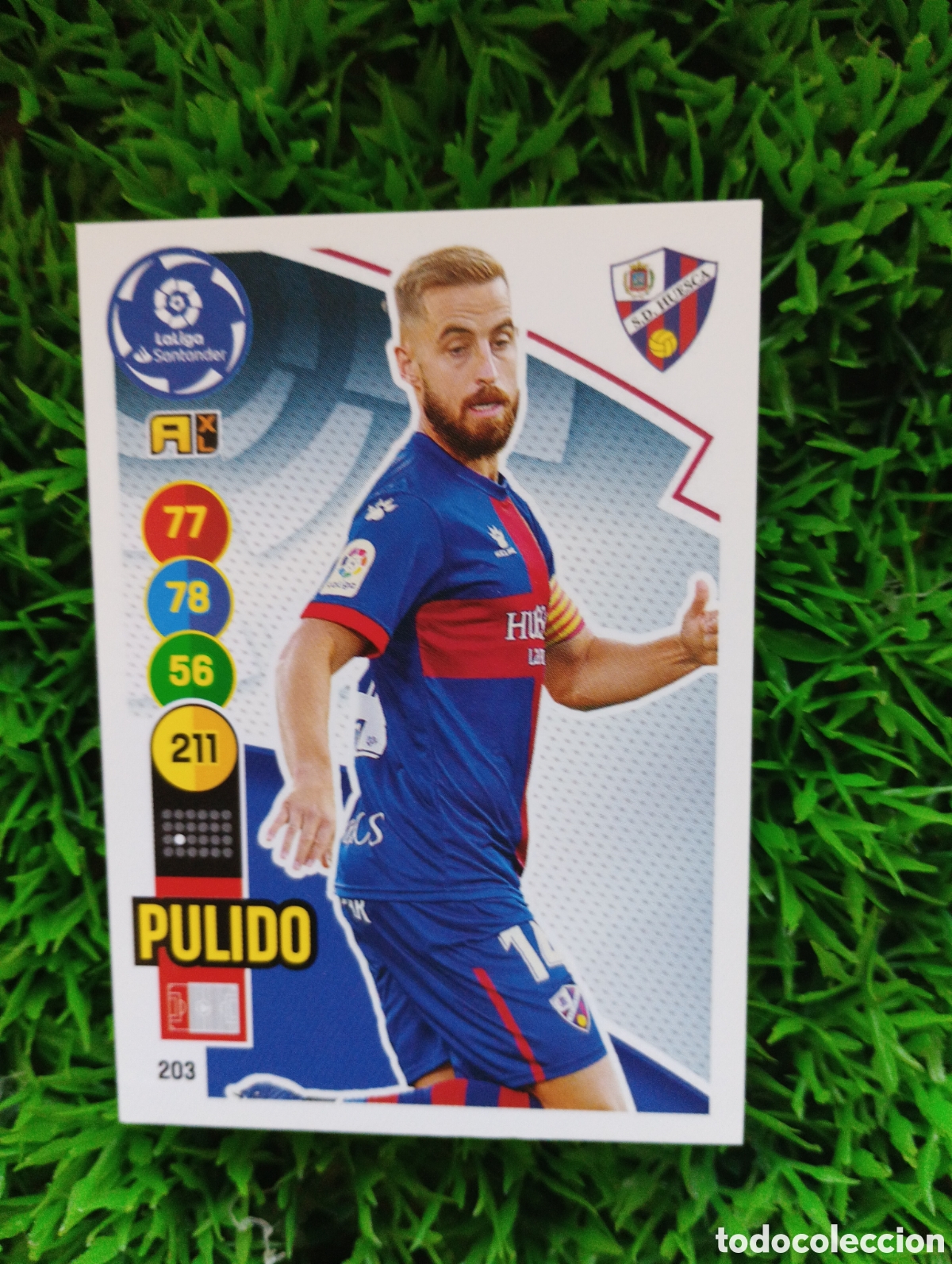 Cromos de f&uacute;tbol: Pulido Huesca Adrenalyn 20-21 # 203