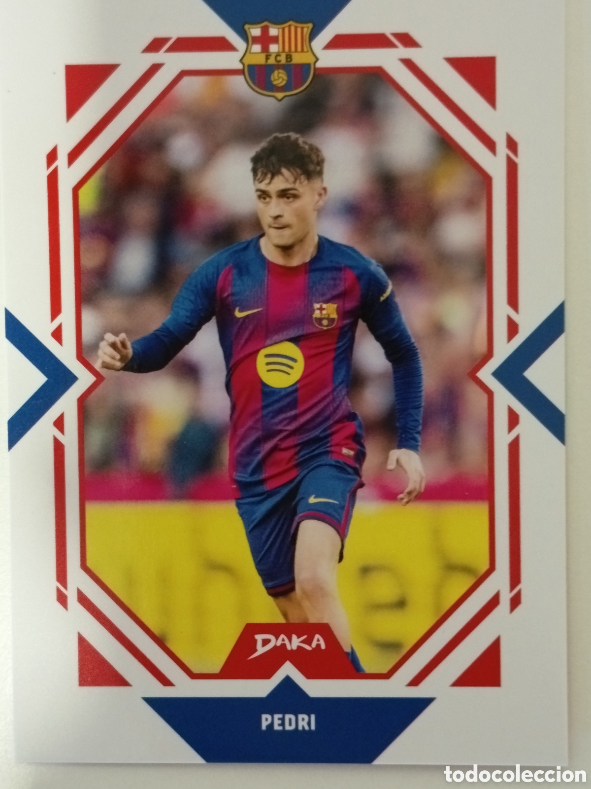 Cromos de f&uacute;tbol: Pedri Daka barcelona 2025-2026