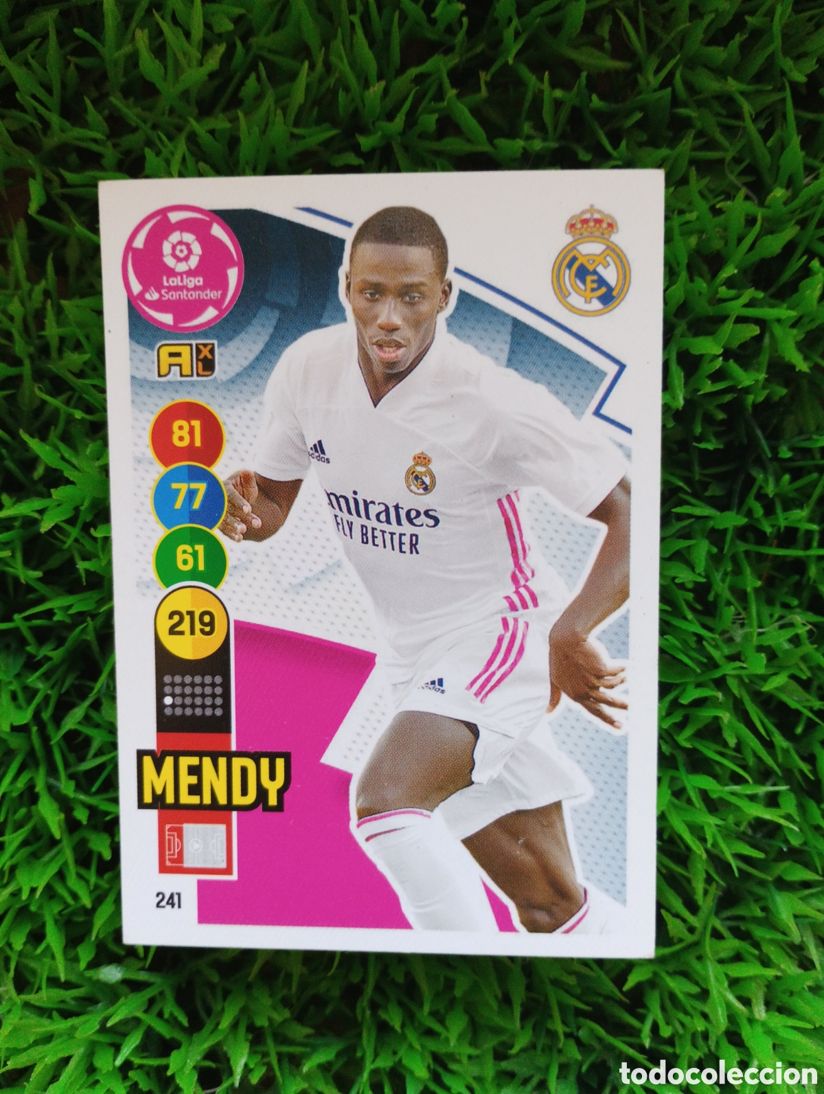 Cromos de f&uacute;tbol: Mendy Real Madrid Adrenalyn 20-21 # 241