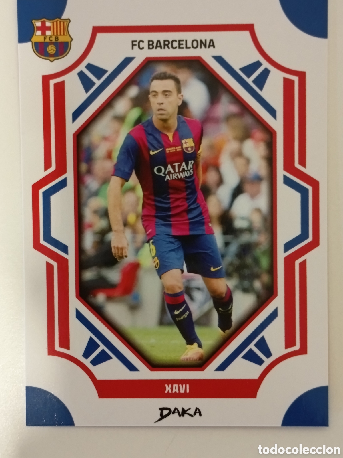 Cromos de f&uacute;tbol: Xavi Daka Barcelona 2025-2026