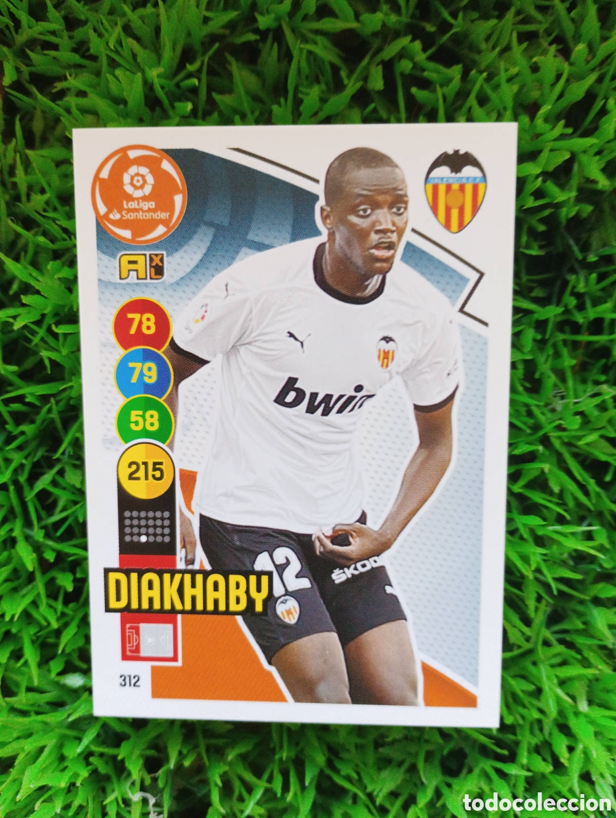 Cromos de f&uacute;tbol: Diakhaby Valencia Adrenalyn 20-21 # 312