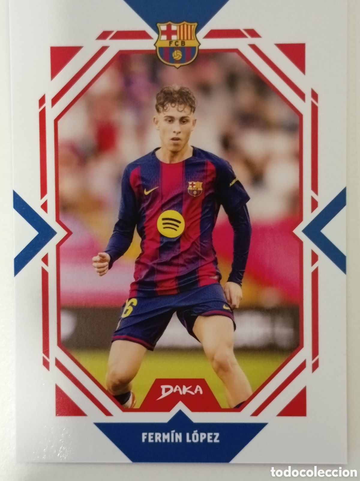 Cromos de f&uacute;tbol: Ferm&iacute;n L&oacute;pez Daka Barcelona 2025-2026