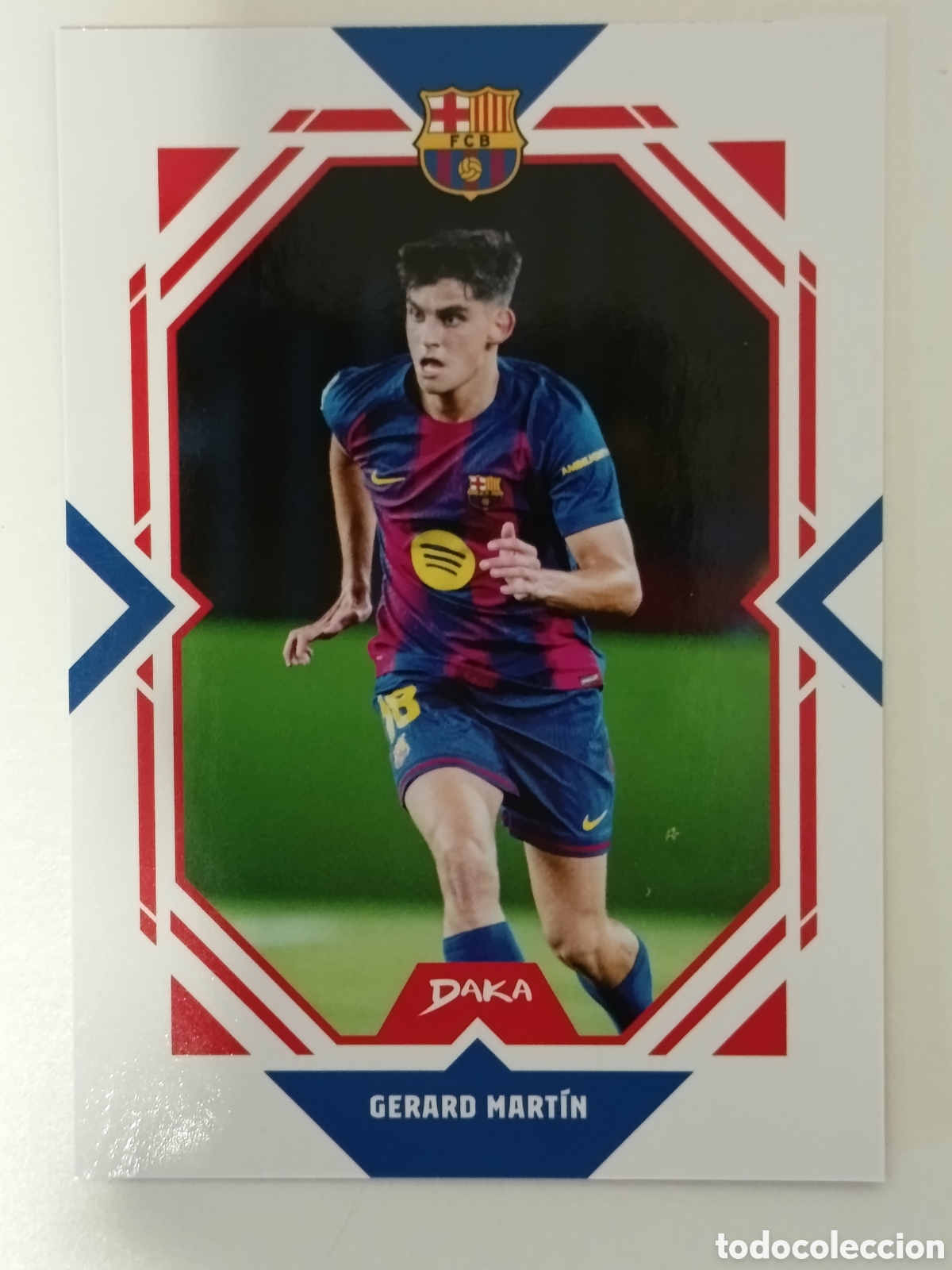 Cromos de f&uacute;tbol: Gerard Mart&iacute;n Daka Barcelona 2025-2026