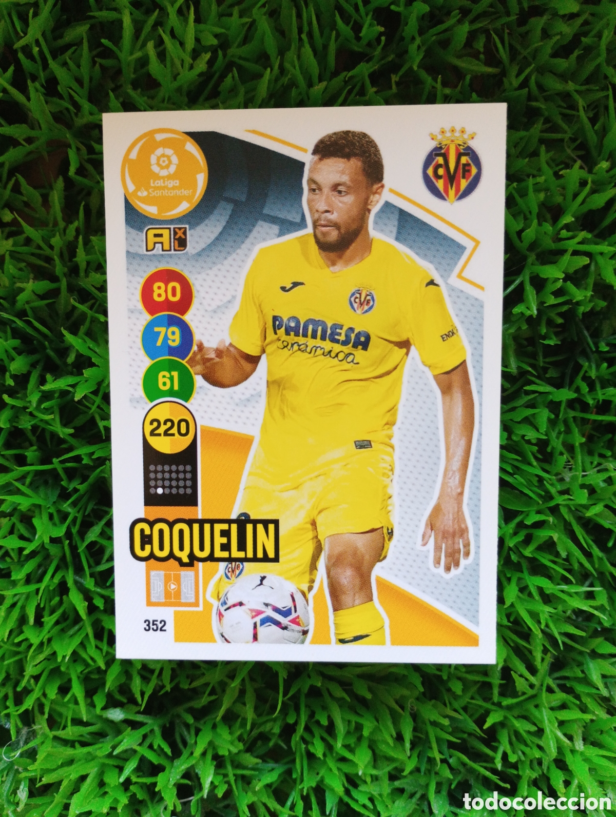Cromos de f&uacute;tbol: Coquelin Villarreal Adrenalyn 20-21 # 352