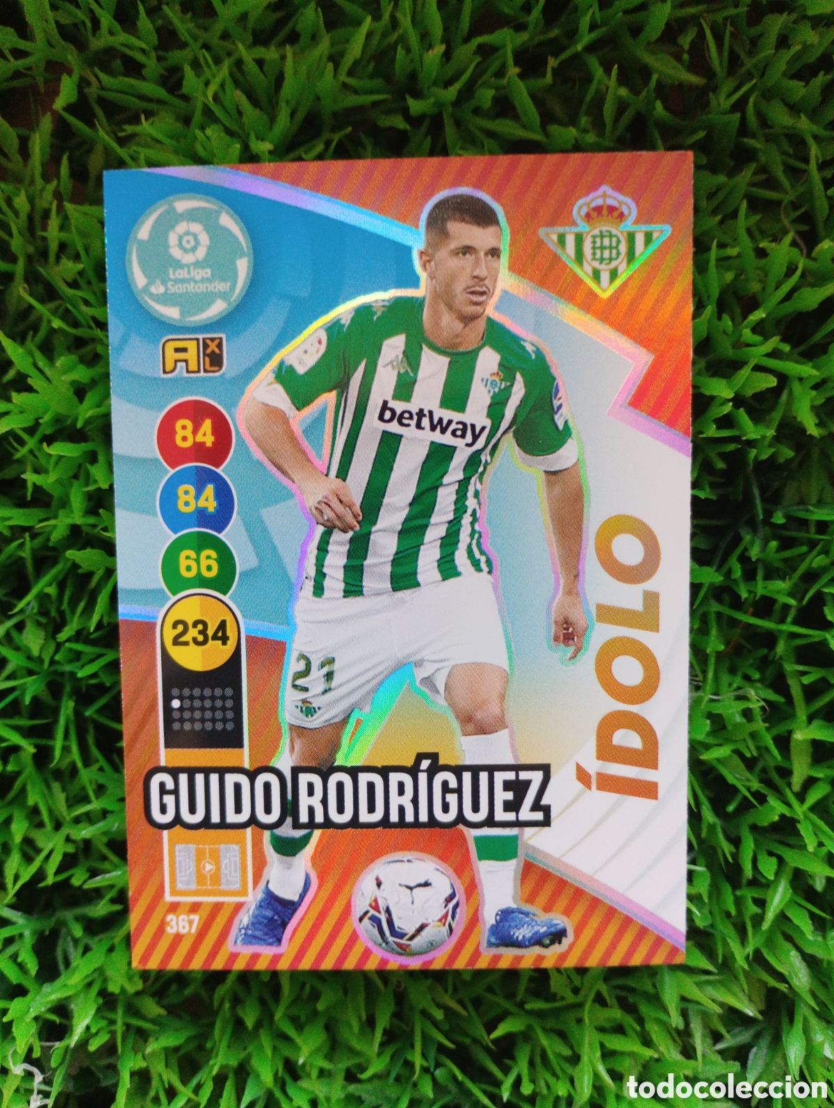 Cromos de f&uacute;tbol: Guido Rodriguez Betis IDOLO Adrenalyn 20-21 # 367