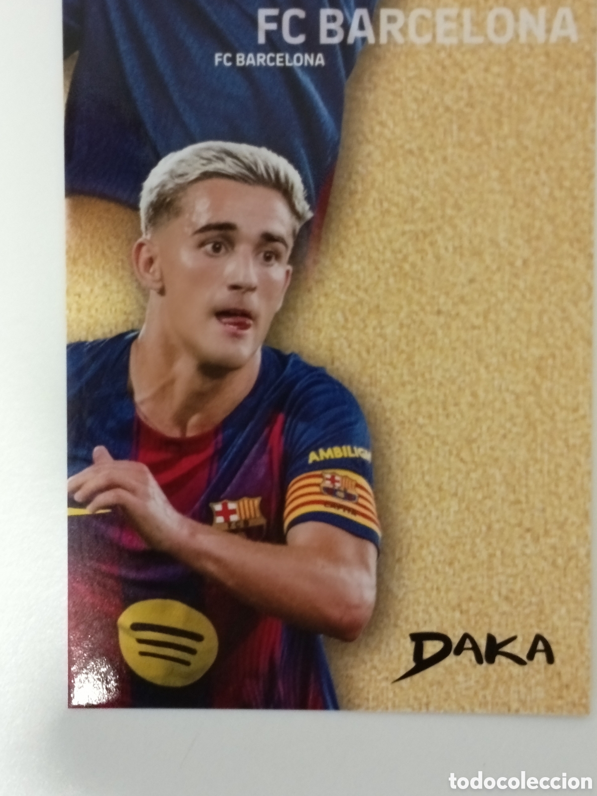 Cromos de f&uacute;tbol: Daka Barcelona pieza mosaico
