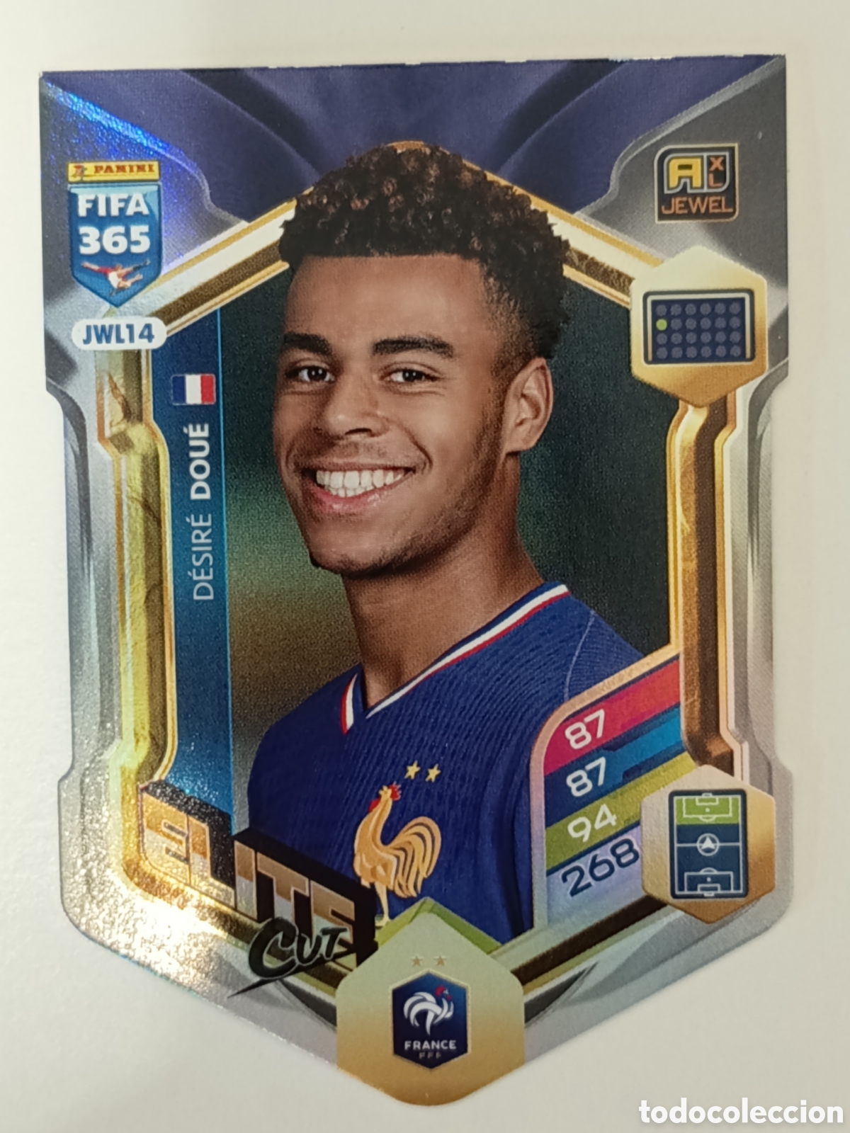 Cromos de f&uacute;tbol: JWL14 Desire Doue adrenalyn FIFA 365 2025-2026