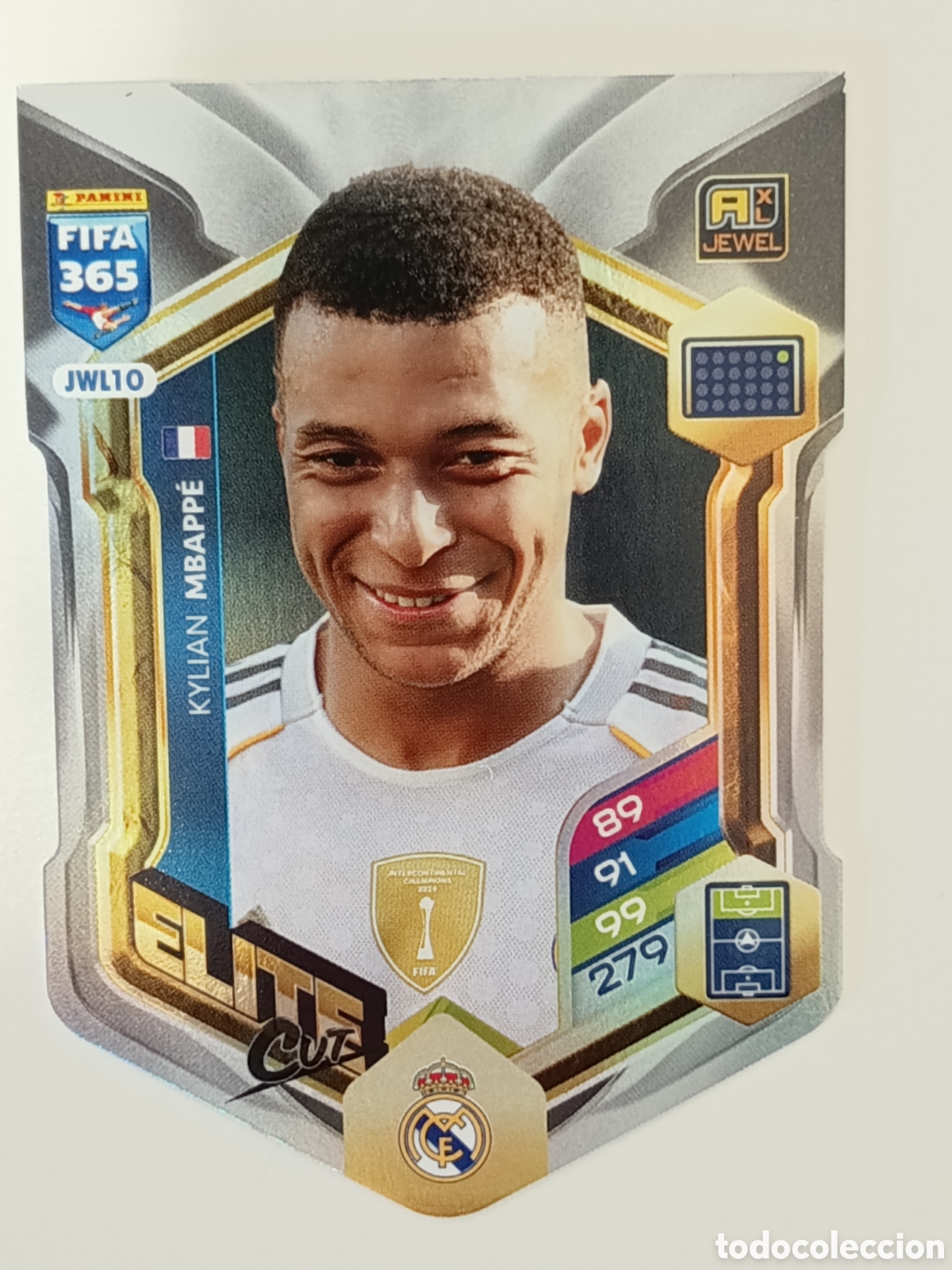 Cromos de f&uacute;tbol: JWL10 Kylian Mbappe adrenalyn FIFA 365 2025-2026