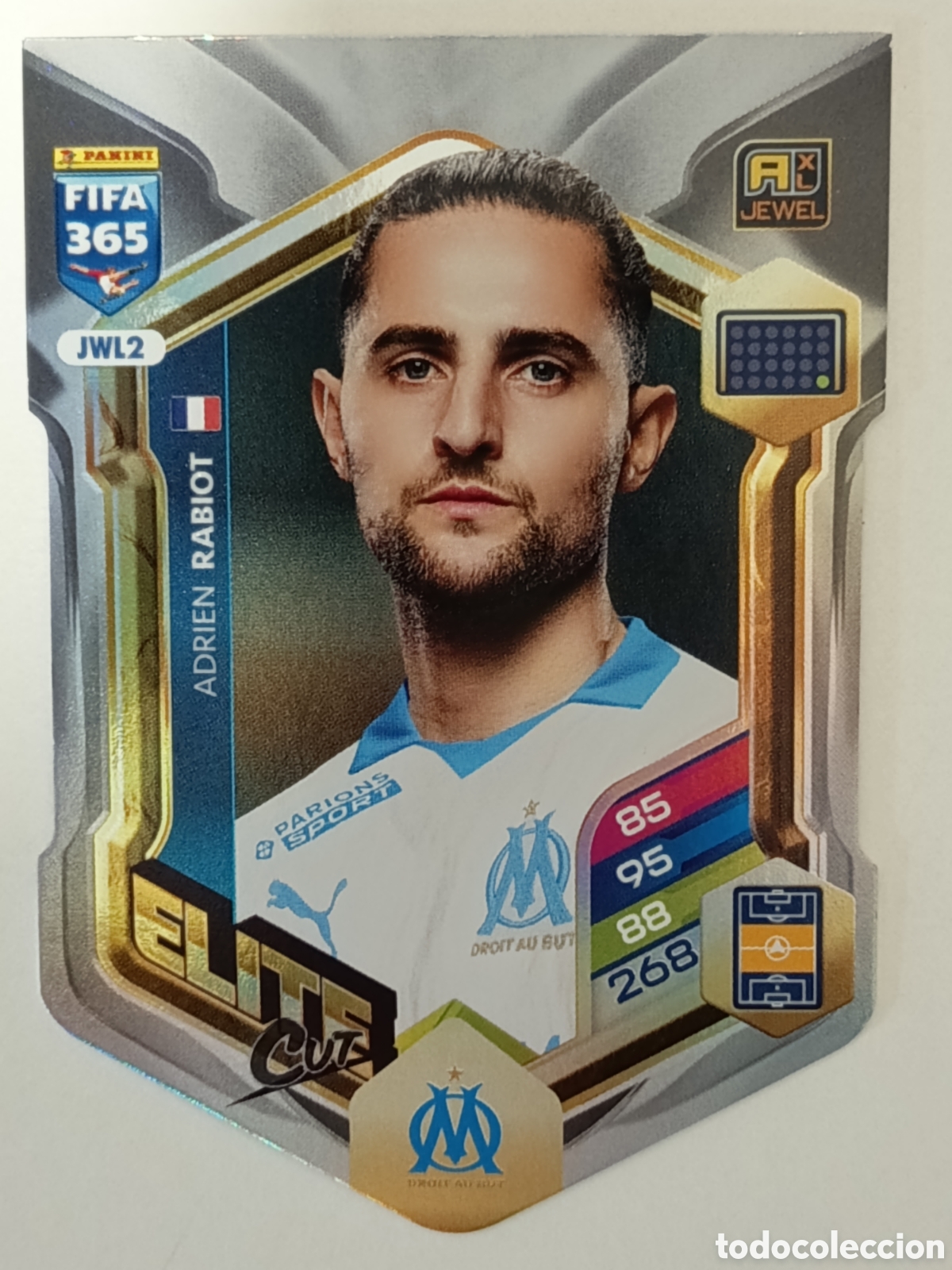 Cromos de f&uacute;tbol: JWL2 Adrien Rabiot adrenalyn FIFA 365 2025-2026