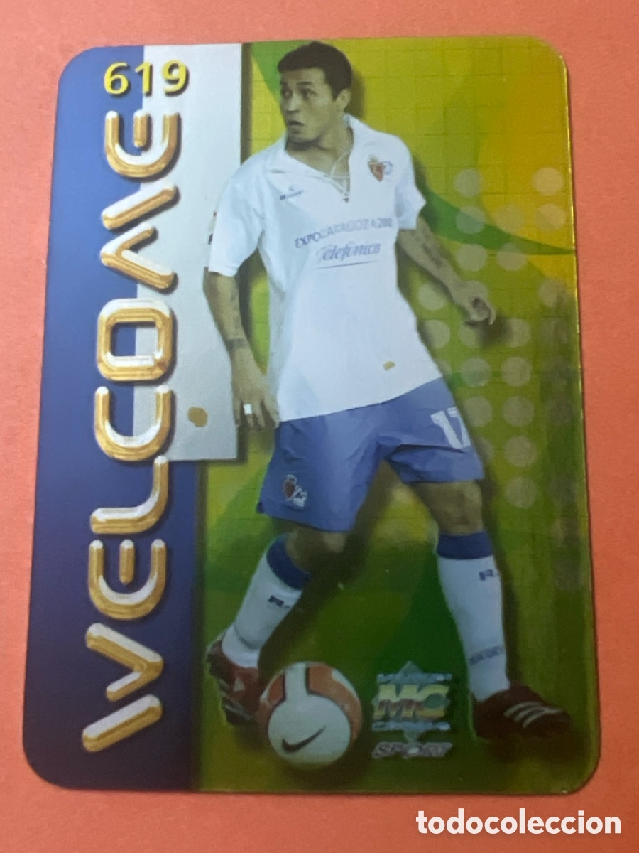 Cromos de f&uacute;tbol: C2920. CROMO 619 MATUZALEM (WELCOME) REAL ZARAGOZA LIGA 07-08 (2007 2008) MUNDICROMO