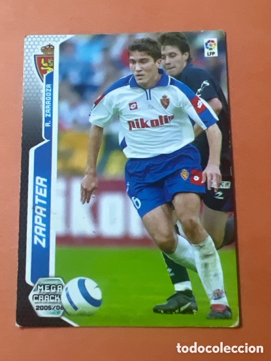Cromos de f&uacute;tbol: C2925. megacracks 2005 06 zaragoza zapater 353