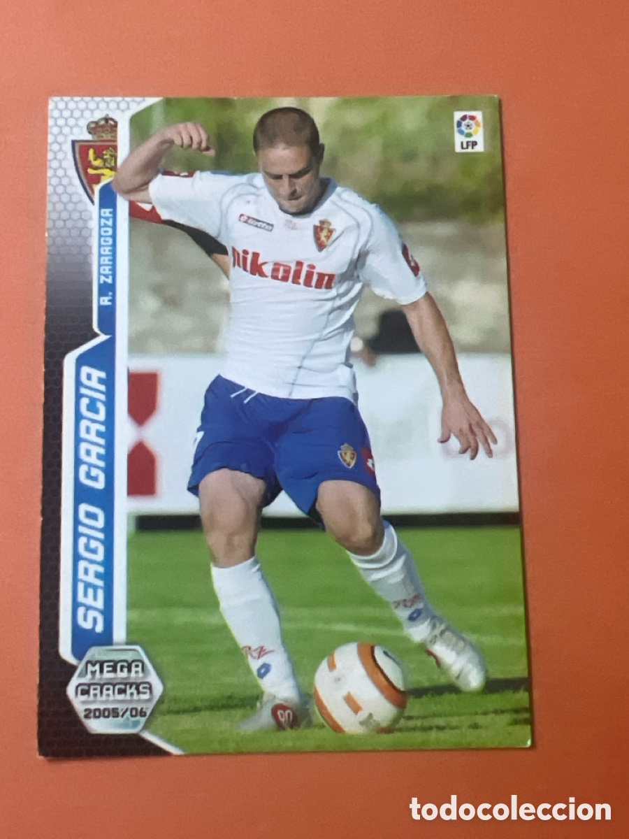 Cromos de f&uacute;tbol: C2928. 360 SERGIO GARCIA ZARAGOZA MEGACRACKS 2005 2006 05 06