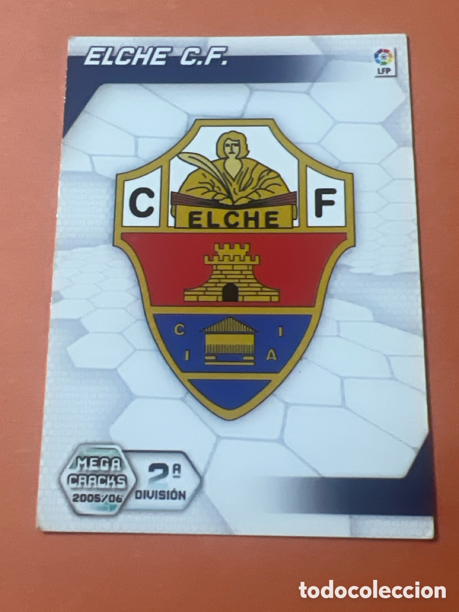 Cromos de f&uacute;tbol: C2936. Elche 424 ESCUDO megacracks 2005 2006 05 06