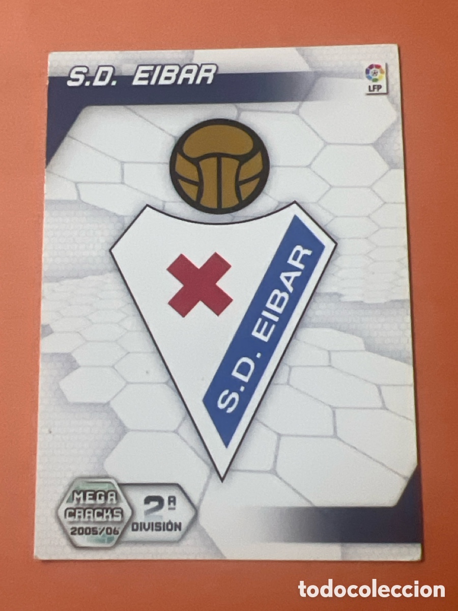 Cromos de f&uacute;tbol: C2939. 418 Eibar ESCUDO megacracks 2005 2006 05 06