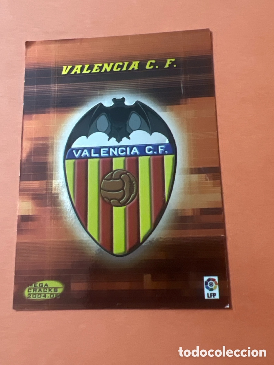 Cromos de f&uacute;tbol: C2967. CROMO N&ordm; 307 ESCUDO - MEGACRACKS 2004 05 - VALENCIA